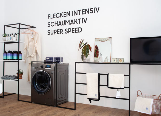 Waschmaschine mit Ablageflache Samsung Pop-Up Store